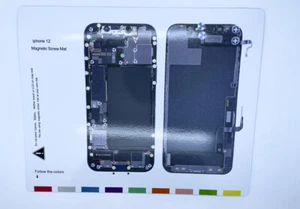 Magnetic Screw Mat, Compatible with iPhone 12 - Afbeelding 1 van 1