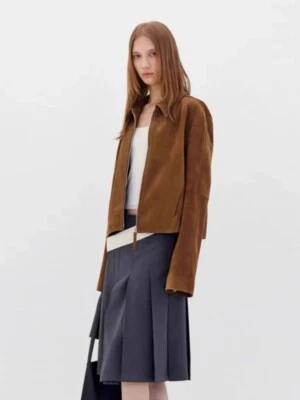 The row loose retro slimming and distressed lapel jacket - Image 1 of 4