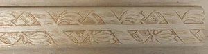 20 feet of 1-1/8" Wide Embossed Wood Moulding (5 pieces 48" long) AM-15 - Picture 1 of 3