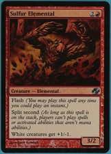 Sulfur Elemental FOIL Planar Chaos NM Red Uncommon MTG CARD (ID# 53719) ABUGames