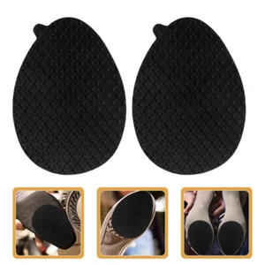 6 Paia Adesivi Suola Antiscivolo Protezione Scarpe per Tacchi Impugnature Alte Inserto - Foto 1 di 12