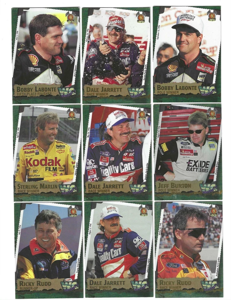 1997 SB Motorsports WINSTON CUP ПЕРЕМОТКА #WC1 Дейл Джарретт ТОЛЬКО ОДНА КАРТА! - Изображение 1 из 1