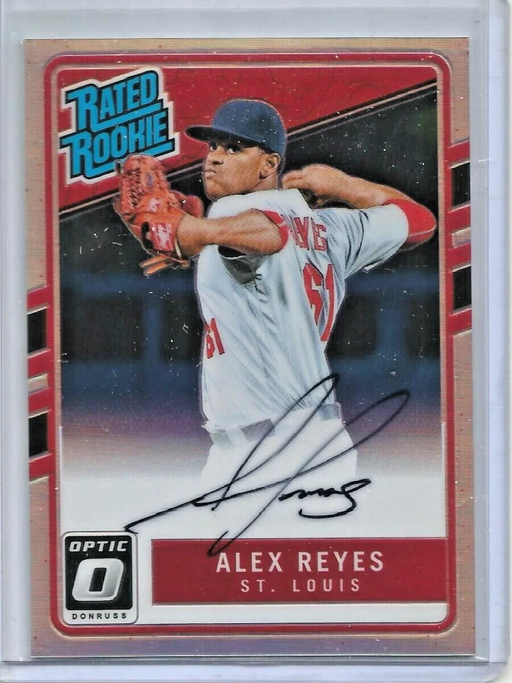 Alex Reyes 2017 Panini Donruss Optic Holo Autograph Rookie #069/150 - Image 1 of 1