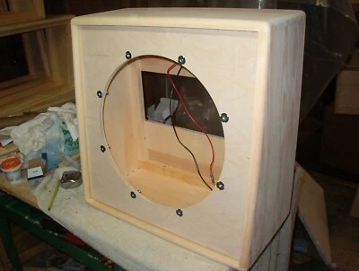 Armario de guitarra extensión 1x15 TRM inacabado Deluxe convertible trasero 12" de profundidad. Foto 1 de 3