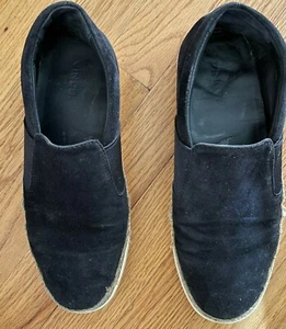 Vince Women's Johan Suede Slip-On Sneaker Sz 8 Navy Blue MSRP $225 - Picture 1 of 8