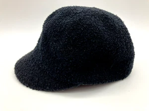 Black Kangol Women's Wool Stingy Space Cap Hat Size Small - Picture 1 of 7