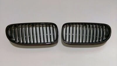 Compatível com 2011-2013 BMW 3-series E92 E93 2D LCI grade dianteira aparência de carbono 328i - Imagem 1 de 4