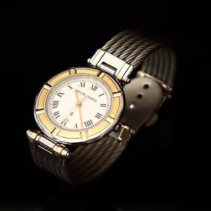 Philippe Charriol Ladies Watch Stainless Steel Cable Bracelet - Picture 1 of 17