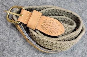 Zep Pro Belt Mens 38 Brown USA Made Leather Western Heritage Americana - Picture 1 of 9