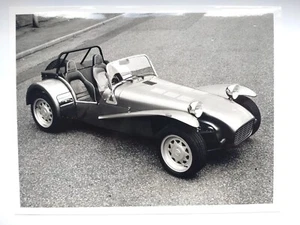 Caterham Seven K-Series Rover 1.4 16 válvulas B&W prensa foto multimedia octubre 1991 - Imagen 1 de 2