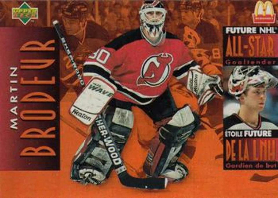 #McD-35 Martin Brodeur - New Jersey Devils - 1994-95 Upper Deck McDonald's Hocke - Image 1 of 1