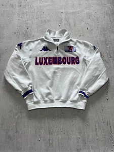 SUDADERA KAPPA LUXEMBOURG VINTAGE CREMALLERA 1/4 TALLA L - Imagen 1 de 5