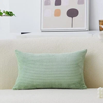  12x20 Pillow Cover Decorate Pillow Cushion Cover Super 12" x 20" Aa-sage Green - Image 1 of 4