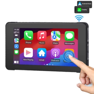 5" Motorcycle DVR Dash Cam Camera TouchScreen GPS WIFI 128GB Video Recorder IP67 - Picture 1 of 16