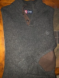 Mens Chaps Long Sleeve Mock Neck Sweater Size XXL 2XL - EUC - Picture 1 of 2