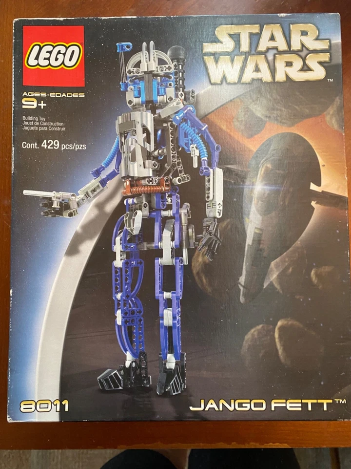 NIB Lego Star Wars Technic Jango Fett  (8011) rare limited edition 429 pieces 9+ - Image 1 of 1