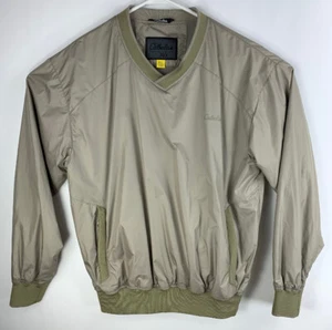 Men’s Cabela’s Polyester Fully Lined V-Neck Wind Rain Pullover •Size M - Picture 1 of 8