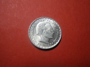 URY108   - URUGUAY- 50  CENTESIMOS - 1943 - SILVER - Picture 1 of 4