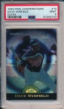 1993 Pinnacle Cooperstown Dave Winfield Dufex PSA 9