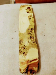 Álamo Maser 65 x 13 x 4,5 cm Álamo burl madera torneada K 12 - Imagen 1 de 10