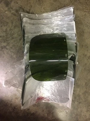 Visera protectora facial verde oscuro, se adapta al casco Jackson/Huntsman K + Más Foto 1 de 2