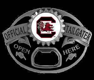 SOUTH CAROLINA GAMECOCKS TAILGATER BOTTLE OPENER BUCKLE Cover