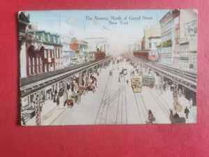 CPA NEW YORK - The Bowery - North of Grand Street - Foto 1 di 2