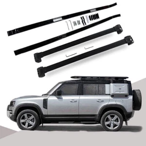 Fit for Land Rover Defender 4D 110 2020-2022 Roof Rail Rack Crossbars Cross Bars - Imagen 1 de 12