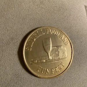 Slidell Good Fun Fest Saint Margret Mary 1979 Mardi Gras Doubloon New Orleans - Picture 1 of 2