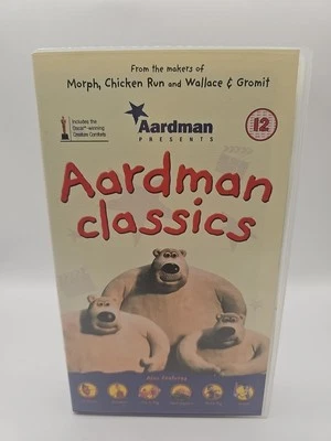 Aardman Classics TV Adverts VHS Video - Includes Creature Comforts Animation - Image 1 of 4