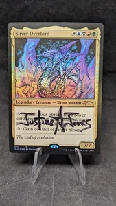 Sliver Overlord FOIL-MTG Magic the Gathering Secret Lair Drop-Signed by Artist B - Picture 1 of 2
