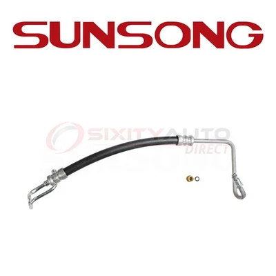 Sunsong Power Steering Pressure Line Hose for 1977-1979 Lincoln Mark V 6.6L rl Foto 1 de 4