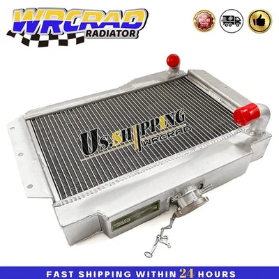 Radiador de aluminio de 2 filas para MG MGB GT Roadster 1968-1975 MT 1969 1970 1971 1972 Foto 1 de 4