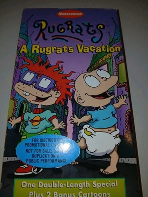 A Rugrats Vacation Promo VHS 1997 Nickelodeon Rare!! - Image 1 of 3
