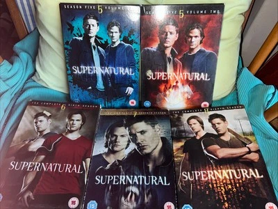 Supernatural-Series 5.1,5.2,6,7 &8 Complete (Box Sets-DVD, 2013) - Image 1 of 4