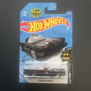 Batimóvil Hot Wheels 197/250 Batman Serie de TV Clásica, 4/5 Negro DC Comics - Imagen 1 de 3