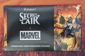 Venom Unleashed Colors x Sealed Secret Lair Spider-Man Marvel Non-Foil MTG Magic - Bild 1 von 3