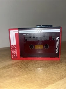 Ancien Lecteur De Cassette Stéréo Walkman N Pointer 5035 Rouge Vintage - Picture 1 of 8