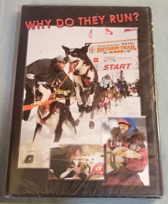 Why Do They Run? (2025) - Iditarod Sled Dog Documentary ~ Brand New Sealed DVD - Image 1 of 3