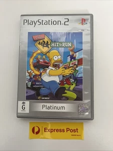 The Simpsons: Hit & Run (PlayStation 2, PS2) NEAR MINT DISC - FREE EXPRESS POST! - Picture 1 of 3