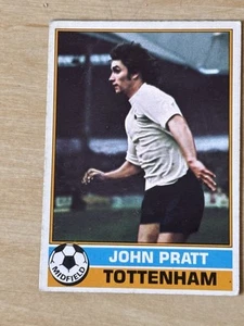 1977-78 Topps John Pratt #309 Tottenham Hotspurs FC - Picture 1 of 4
