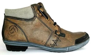 Atrai Casual Leather Mid Top Boots Women's Shoes - Size 36, US 5, 22.5cm. - Bild 1 von 11