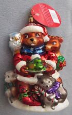 Christopher Radko Christmas Ornament Forest Family Holiday Friends #1019166  NIB