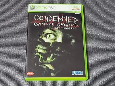 Microsoft XBOX360 Condemned Criminal Origins Retro Game Korean Version for MS - Image 1 of 4