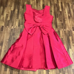 Kate Spade Fancy Meeting You Mini Dress Open Back With Bow Pink Sz 2 Cond As Is - Picture 1 of 12