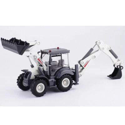 Backhoe Excavator Loader Construction Vehicle Diecast Toys for Boys Kids Gifts - Image 1 of 4