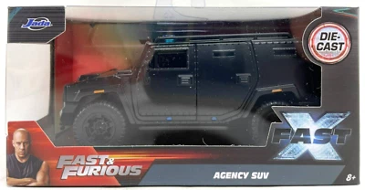 Jada - 24075 - Fast & Furious - Agency SUV - Scale 1:32 - Matt Black - Image 1 of 3
