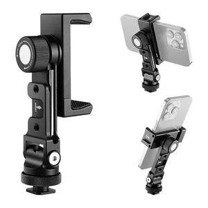 NEEWER Metal Cell Phone Tripod Mount Adapter for Smartphone Vlogging Streaming - Photo 1 sur 8
