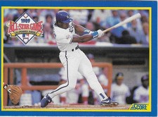 1990 Score Bo Jackson #566 1989 All-Star Game California Angels Baseball Card
