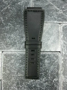 Correa de reloj Bell & Ross de 24 mm con correa de cuero de becerro negra para BR-01 BR-03 negra x1 - Imagen 1 de 9